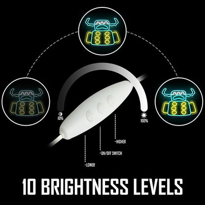 ASDGGB Mine and ICraft Creeper Neon Sign – Eye-Catching LED Wall Art for Gaming Room, Bedroom & Streamer Setup – Cool Glow Robot Decor for Boys, Teens & Gamers –Gift for Mine ICraft Fans