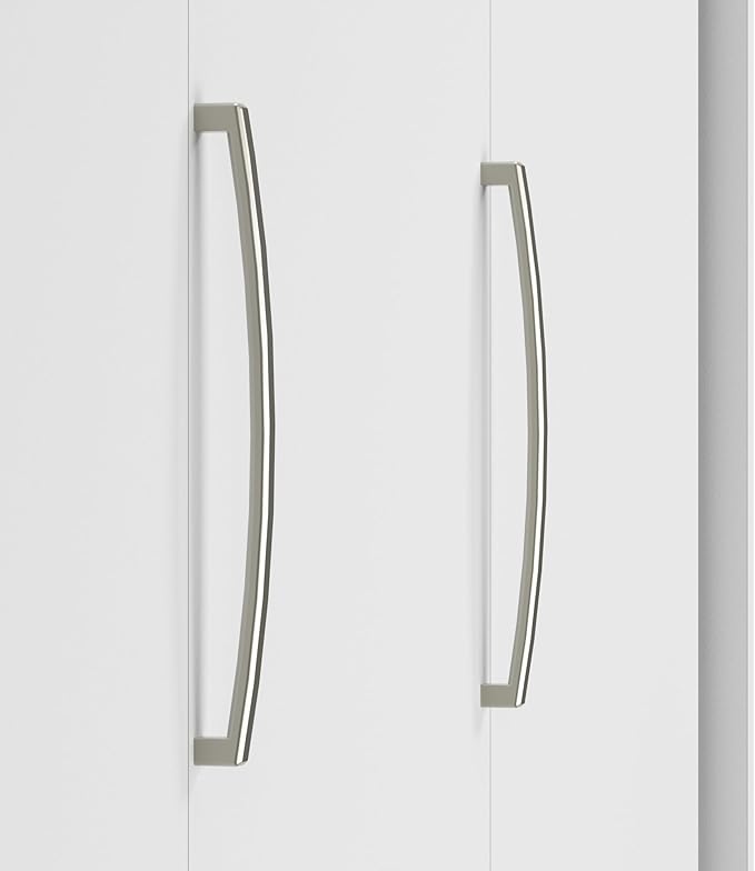 Bestar Claremont 65W Queen Murphy Bed in White, Sleeping Arrangement for Multipurpose Area, Bedroom, Guest Room, or Living Room