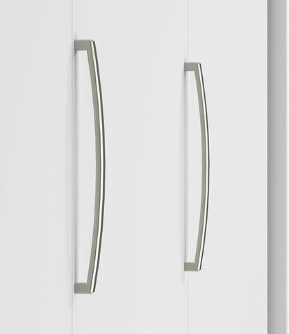 Bestar Claremont 59W Full Murphy Bed in White, Sleeping Arrangement for Multipurpose Area, Bedroom, Guest Room, or Living Room