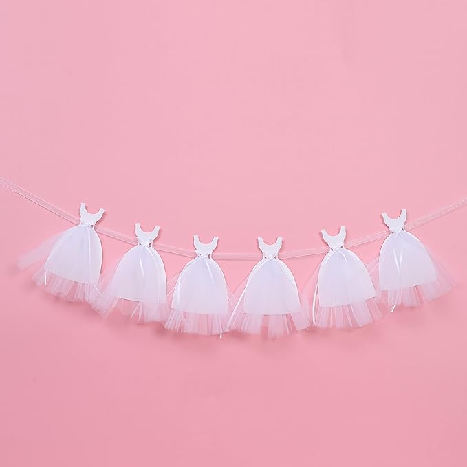 Bridal Shower Decoration Wedding Banners - Core Decorations for The Bride and Groom, Engagement Party Table Decorations, Wedding Dress Selection, Bridal Shower Decorations.Bride to Be Chair Banner