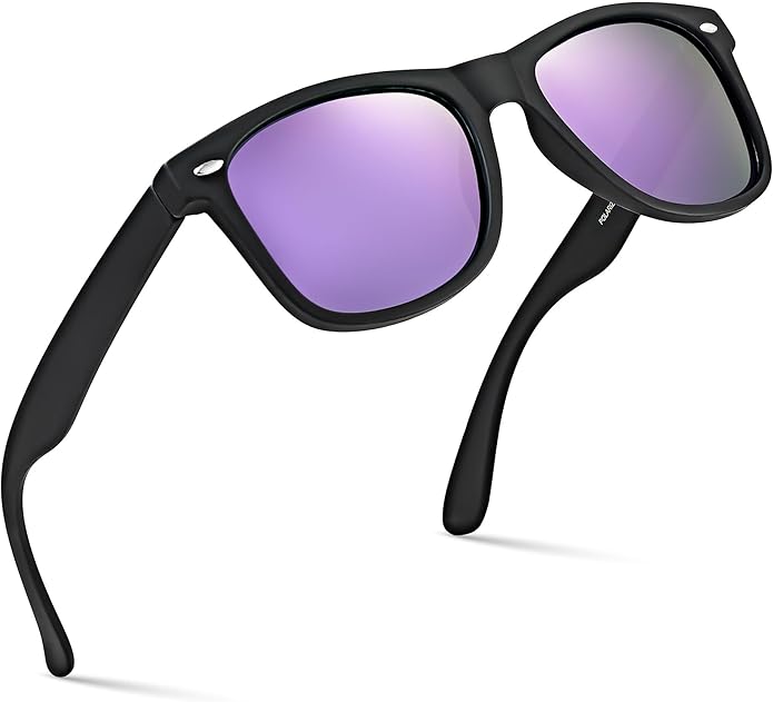 Retro Rewind Polarized Sunglasses for Men and Women - UV Protection Classic Sun Glasses
