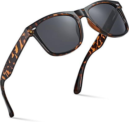 Retro Rewind Polarized Sunglasses for Men and Women - UV Protection Classic Sun Glasses