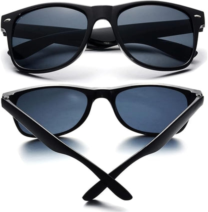 Eyegla 8/12/18 Pack Neon Sunglasses Bulk Colorful Multipack Party Sunglasses Retro Glasses Party Favor for Adult Men Women