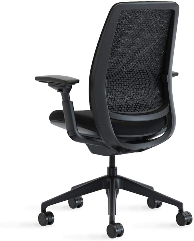 Steelcase Series 2 Office Chair, Graphite Frame, Cogent Connect Malt, Hard Floor Casters