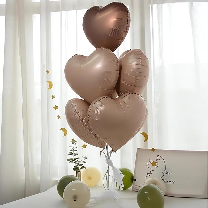 Love Heart Shaped balloons Pack of 12,18 Inch Love Valentine Balloons Heart Romantic Balloons For Valentines Day Propose Marriage Wedding Bridal Shower Engagement Party Decorations