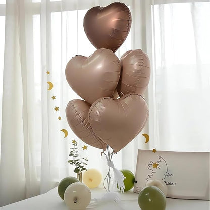 Love Heart Shaped balloons Pack of 12,18 Inch Love Valentine Balloons Heart Romantic Balloons For Valentines Day Propose Marriage Wedding Bridal Shower Engagement Party Decorations