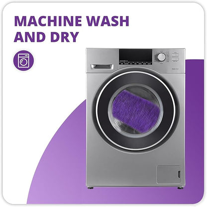 Bath Mat,Ultra Thin Bathroom Runner Rugs,Large Bath Mats for Bathroom,Quick Dry,Non-Slip,Machine Washable,Low Pile,Bath Rug,Shower Outside,Sink,Home Decor Accessories.Purple,3'x6'(36x72inch)