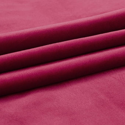 PRIMROSE Red Curtains 84 inch for Living Room Velvet Drapes Blackout Rod Pocket Back Tab Window Treatment Semi Room Darkening Decor Curtains for Bedroom Set of 2 Panels