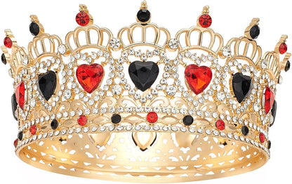 Crown for Women, Princess Crowns & Tiaras for Women, Rhinestone Wedding Crowns and Birthday Party Prom Cosplay Headdress