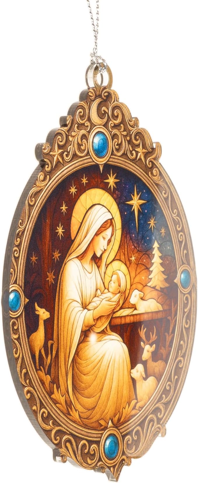 Christmas Nativity ornament 2025 - christian christmas ornaments - religious christmas ornaments - christmas ornaments - christian christmas decor - Christmas decoration