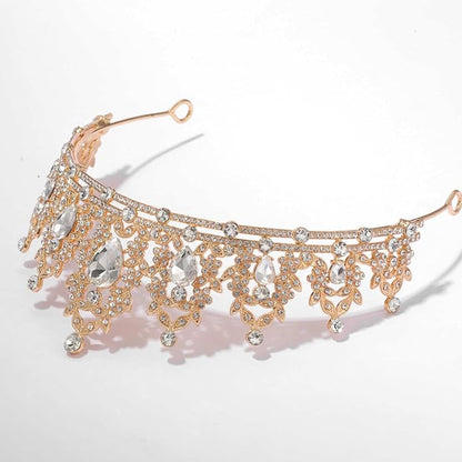 tiaras and crowns for women queen crowns for Women and Girls Crystal Princess Tiaras Rhinestone Tiaras For Wedding Bridal Birthday Prom Pageant Party