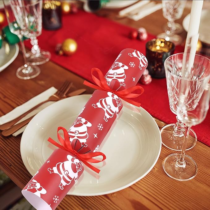 CCINEE 12 Packs Christmas No-snap Party Table Favors, Party Poppers with Prizes for Kids Xmas Gifts for Holiday School Prize