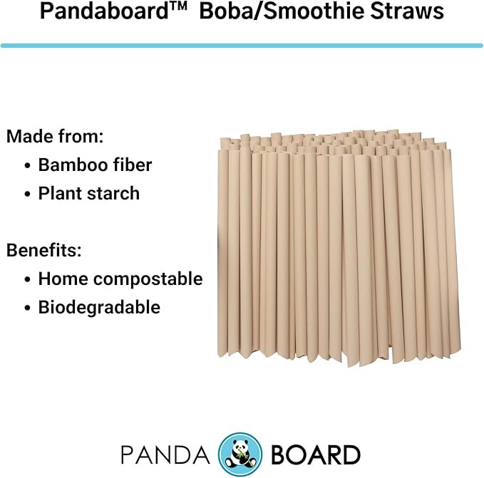 Bamboo Straws (12 mm Unwrapped Case)