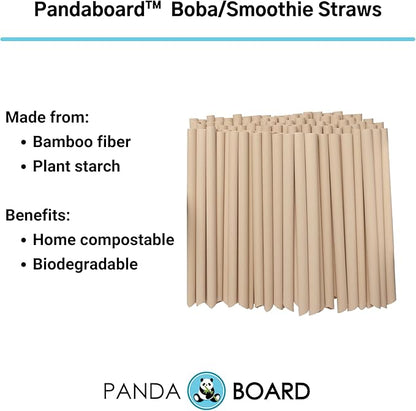 Bamboo Straws (12 mm Unwrapped Case)