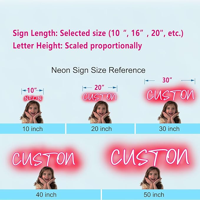 Custom Neon Sign, LED Neon Sign Customizable For Wall Decor, Personalized Neon Name Sign For Birthday Gifts, Wedding Party Light Up Neon Lights Sign