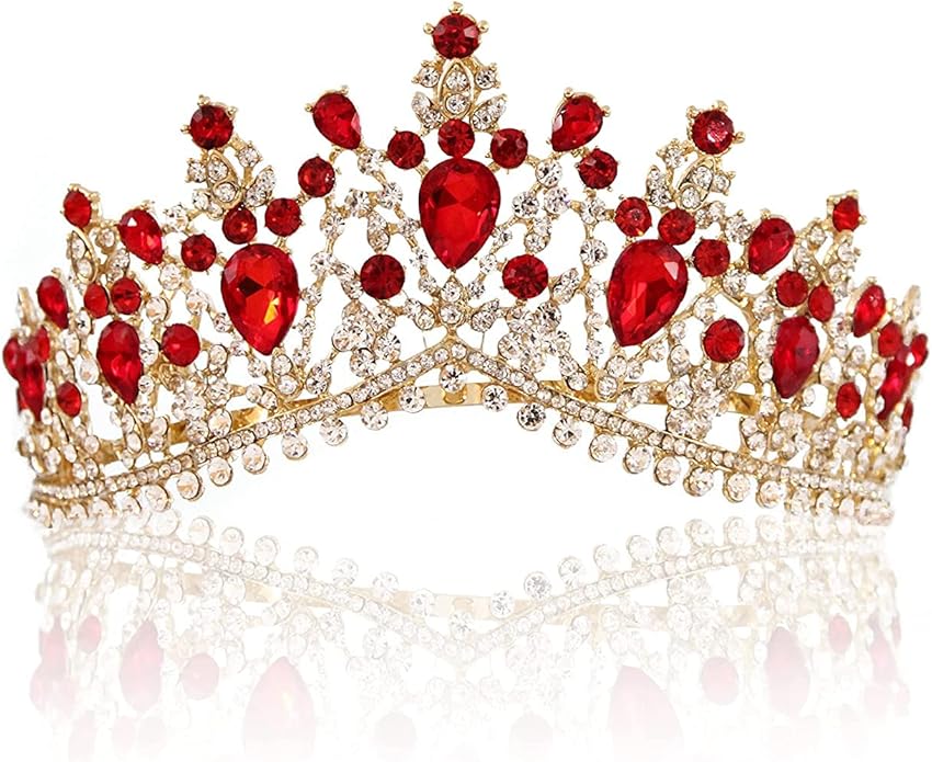 Vintage Baroque Crown Tiara Diadem Wedding Crystal Rhinestone Crown And Tiaras Bridal Hair Jewelry Wedding Hair Accessories