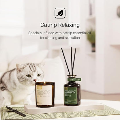 Odor Eliminating Candle, Lily of The Valley Scented Candle, Pet-Friendly Soy Candles, 60 Hours, 7 oz