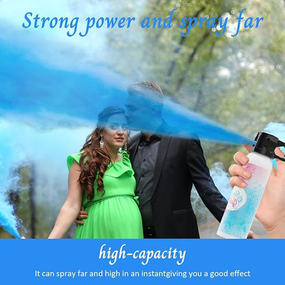 Gender Reveal Fire Extinguisher Color Blasters: 2 Pcs Blue Blaster Only for Baby Boy with Blue Smoke suitable for Gender Reveal Party Decorations