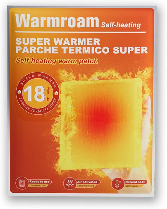 10 Pack Hand Warmers Disposable,Extra Big Body Warmers 18 Hours Long-Lasting Heat Packs for Camping,Skiing, Safe Non-Toxic,Hand & Body Warmer Heater for Outdoor Sport