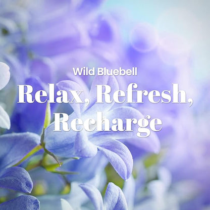 Wild Bluebell Scented Soy Candles Non Toxic - Fall Decor Aromatherapy Candle | Luxury Fragrance Oil | 50-Hour Burn Time | Eco Lead-Free Wick | for Home Birthday Christmas Gifts for Women Mom