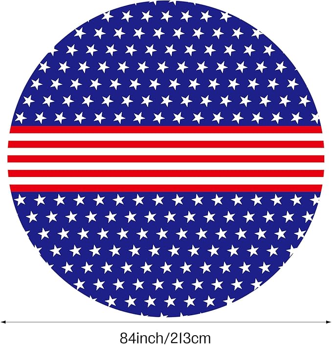 Oudain Veteran Day Tablecloth 84 Inch Plastic American Flag Tablecloths Disposable 4th of July Table Cover for Veterans Memorial Independence Day Patriotic Party Supplies