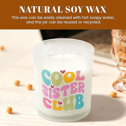 Cookie Scented Soy Candles Non Toxic - Fall Decor Aromatherapy Candle | Luxury Fragrance Oil | 50-Hour Burn Time | Eco Lead-Free Wick | for Home Birthday Christmas Gifts for Women Mom