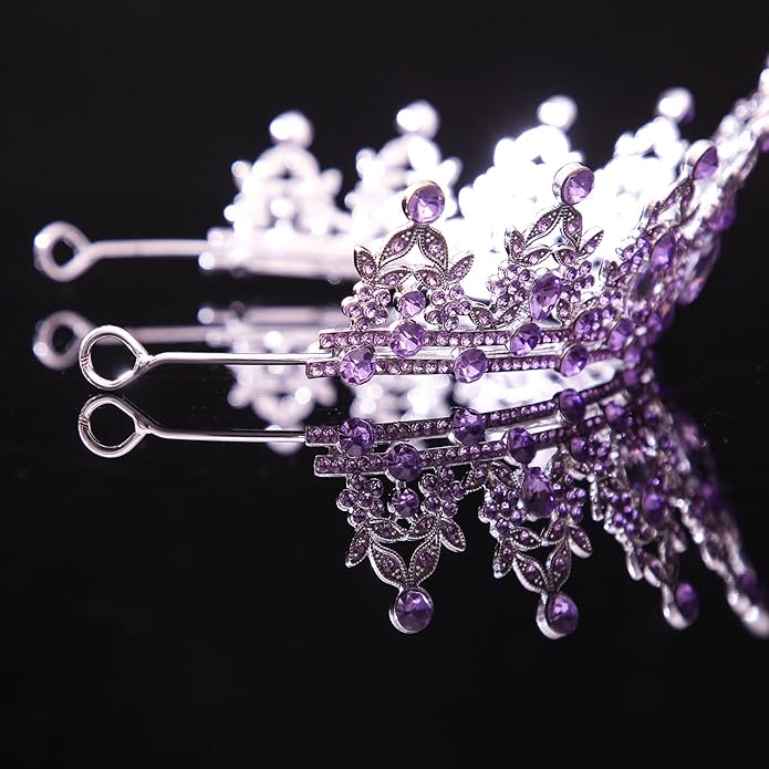 Kamirola - Queen Crown and Tiaras Princess Crown for Women and Girls Crystal Headbands for Bridal, Princess for Wedding and Party（01）