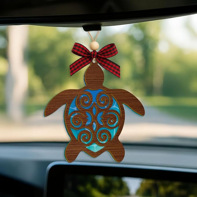 Baby Coming Soon 2026, Baby Announcement Christmas Ornament for New Parents, Expecting Couple, Promoted to Grandparents Gift, Baby Reveal Keepsake Decor (Turtle Gifts)