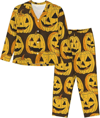 Retro Bee And Floral Women'S Pajama Sets Ultra-Soft Printed Sleepwear