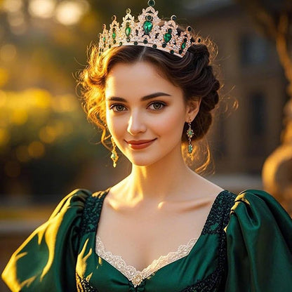 Crystal Tiaras and Crowns for Women - Wedding and Birthday Party Princess Crown Hair Accessories For Wedding, Prom, Pageant Celebration Party A3