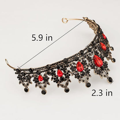 tiaras and crowns for women queen crowns for Women and Girls Crystal Princess Tiaras Rhinestone Tiaras For Wedding Bridal Birthday Prom Pageant Party