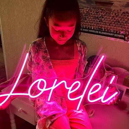 Custom Neon Signs for Wall Decor Led Personalized Neon Light Signs Bedroom Home Decor Wedding Birthday Party Lights