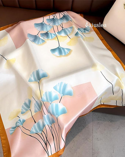 Neck Scarf For Womens Silky Head Scarves Hair Bandanas Square Scarf Fashion Accessories lightweight