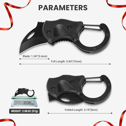 Small Pocket Knife Valentines Days Gifts for Him, EDC Box Cutter, Mens Valentines Anniversary & Birthday Gifts for Boyfriend Husband, Dad Presents from Daughter Son