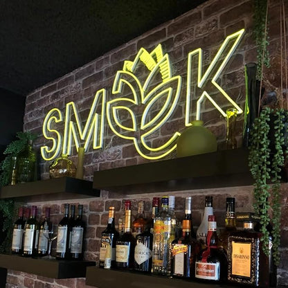 Business Signs, and Storefront Signs - Personalized Double Line Fonts LED Neon Sign for Home Decor, Wedding Decorations, Wall Decor, Indoor & Outdoor Waterproof