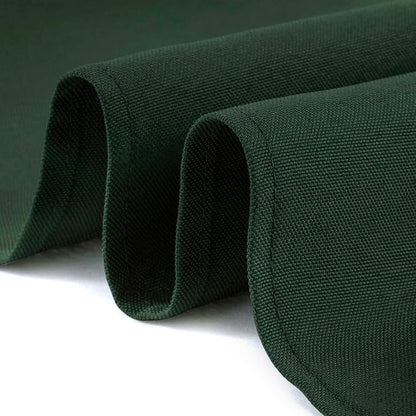 Lann's Linens - 10 Premium 120" Round Tablecloths for Wedding/Banquet/Restaurant - Polyester Fabric Table Cloths - Hunter Green