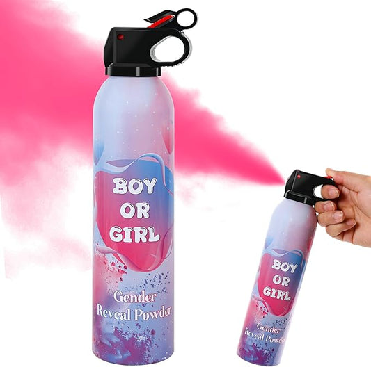 1 Pack Pink Gender Reveal Powder for Baby Girl, Color Powder or Dust for Gender Announcement Idea, Baby Shower Decoration, Supply, Party