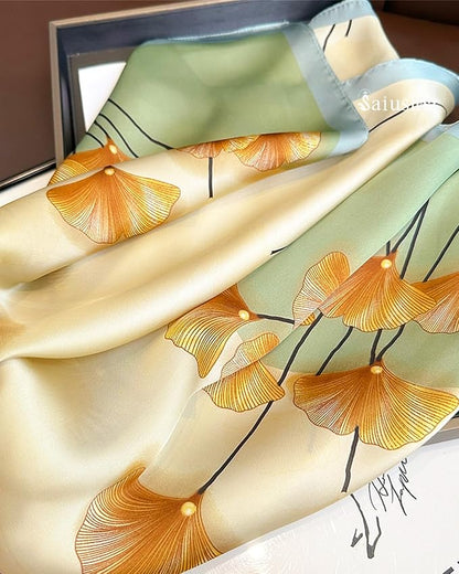 Neck Scarf For Womens Silky Head Scarves Hair Bandanas Square Scarf Fashion Accessories lightweight
