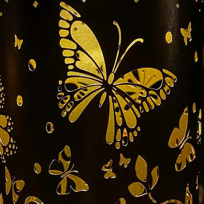 Christmas Gifts for Women, 4 Pack Butterfly Birthday Gifts for Women Mom Grandma Solar Lanterns Outdoor Waterproof Garden Decor Hanging LED Decorative Light for Patio Yard Lawn Gardening Gifts