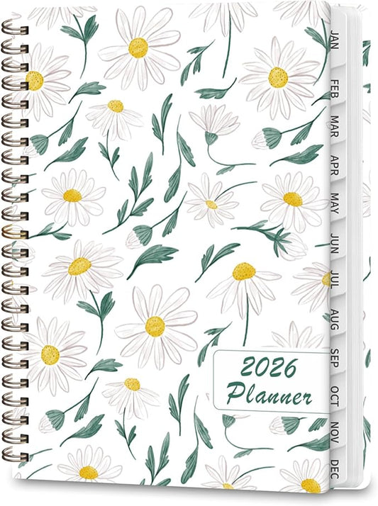 2026 Planner, Weekly and Monthly Calendar Academic Planner, Jan 2026 - Dec 2026, Planning Agenda Book for Desk Accessories and School Supplies - A5 (6.3'' x 8.5'')