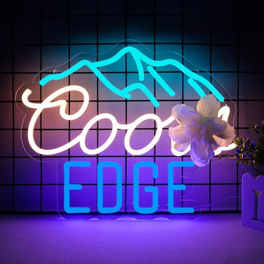 JFLLamp Beer Neon Signs for Wall Decor Crs EDGE Neon Lights for Bedroom Led Signs Suitable for Dormitory Man Cave Christmas Gift