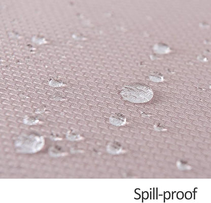 maxmill Rectangle Textured Tablecloth Waterproof Spillproof Wrinkle Free Table Cloth, Kitchen Dinning Tabletop Decoration, Fabric Table Cover for Outdoor and Indoor Use, 52 x 70 Inch, Dusty Pink