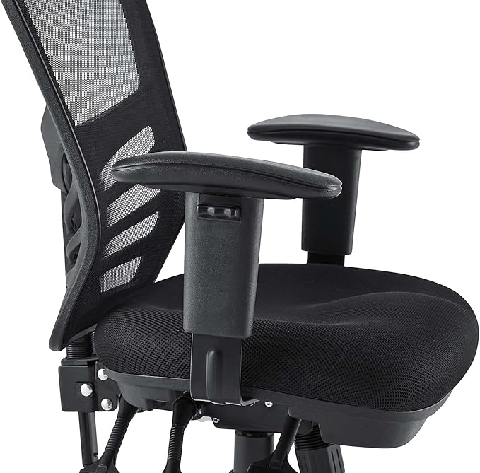 Modway EEI-757-BLK Articulate Ergonomic Mesh Office Chair in Black