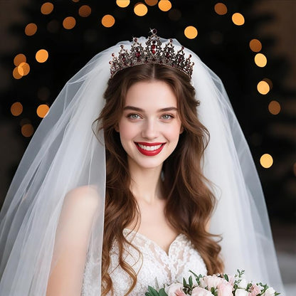 Kamirola - Queen Crown and Tiaras Princess Crown for Women and Girls Crystal Headbands for Bridal, Princess for Wedding and Party（01）