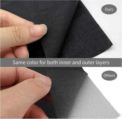 Cocktail Napkins - 600 Count 2-Ply Black Napkins Disposable, 4.75 x 4.75 Inch Folded Paper Napkins Bulk Beverage Napkins for Dinner Wedding Bar Party and Everyday Use