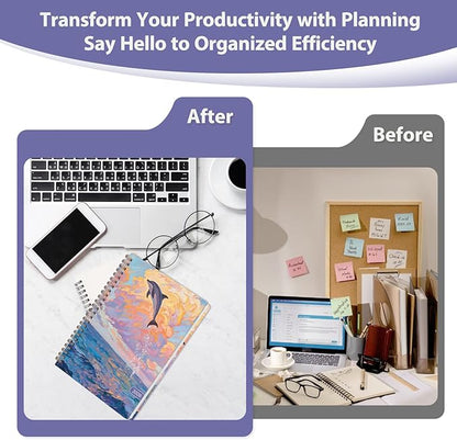 2026 Planner, Weekly and Monthly Calendar Academic Planner, Jan 2026 - Dec 2026, Planning Agenda Book for Desk Accessories and School Supplies - A5 (6.3'' x 8.5'')