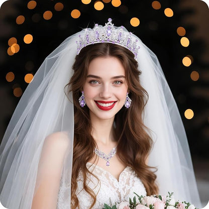 Kamirola - Queen Crown and Tiaras Princess Crown for Women and Girls Crystal Headbands for Bridal, Princess for Wedding and Party（01）