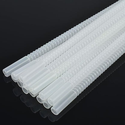 Bendable Straws - 11 inch Long Flexible Straws - Bendy Drinking Straw Reusable - 14 Pack