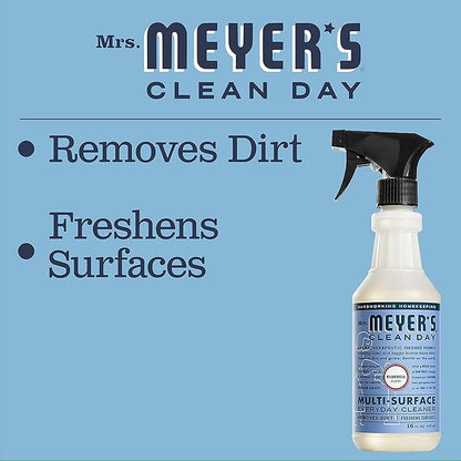 Mrs. Meyer's All-Purpose Cleaner Spray, Bluebell, 16 fl. oz - Pack of 3