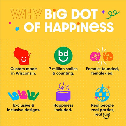Big Dot of Happiness Funny Hello New Year - NYE Party Photo Booth Props Kit - 10 Piece